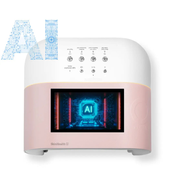 Лампа O NAIL AI Lamp с искусственным интеллектом розовая